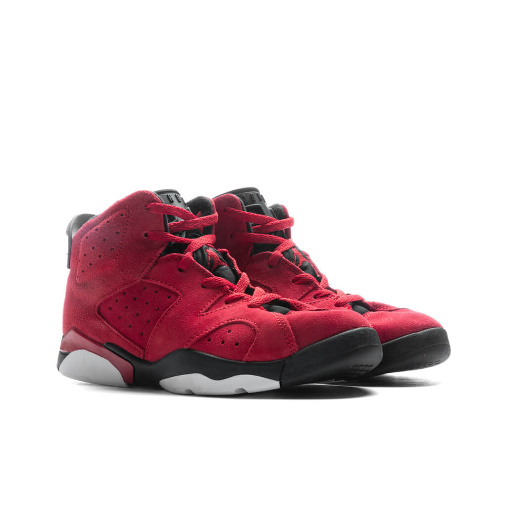 Air Jordan 6 Retro (PS) Toro Bravo - Varsity Red/Black