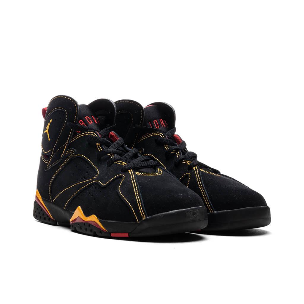 Air Jordan 7 Retro (PS) 'Citrus' - Black/Citrus/Varsity Red