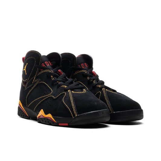Air Jordan 7 Retro (PS) 'Citrus' - Black/Citrus/Varsity Red