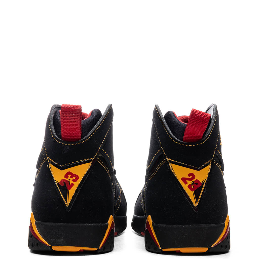 Air Jordan 7 Retro (PS) 'Citrus' - Black/Citrus/Varsity Red