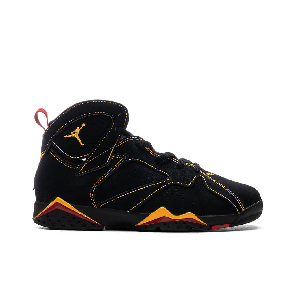 Air Jordan 7 Retro (PS) 'Citrus' - Black/Citrus/Varsity Red