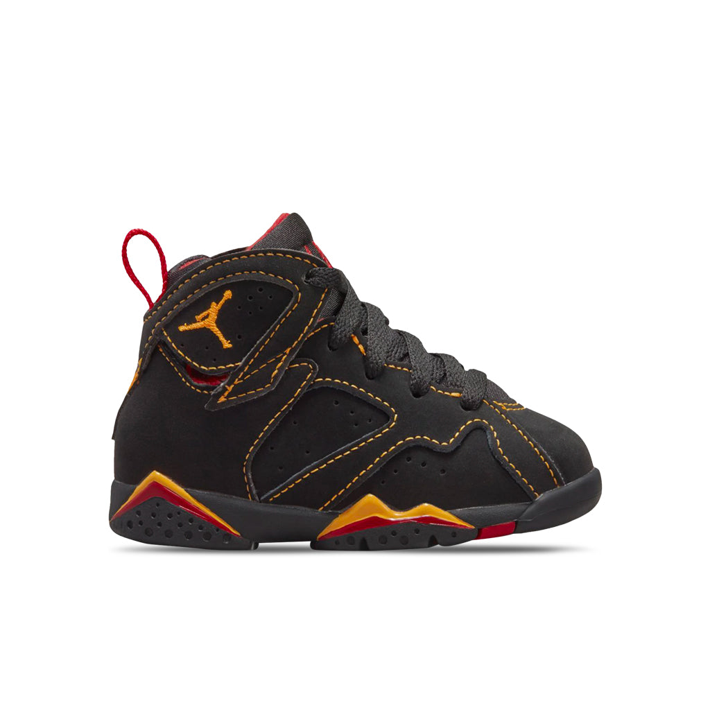 Air Jordan 7 Retro (TD) 'Citrus' - Black/Citrus/Varsity Red