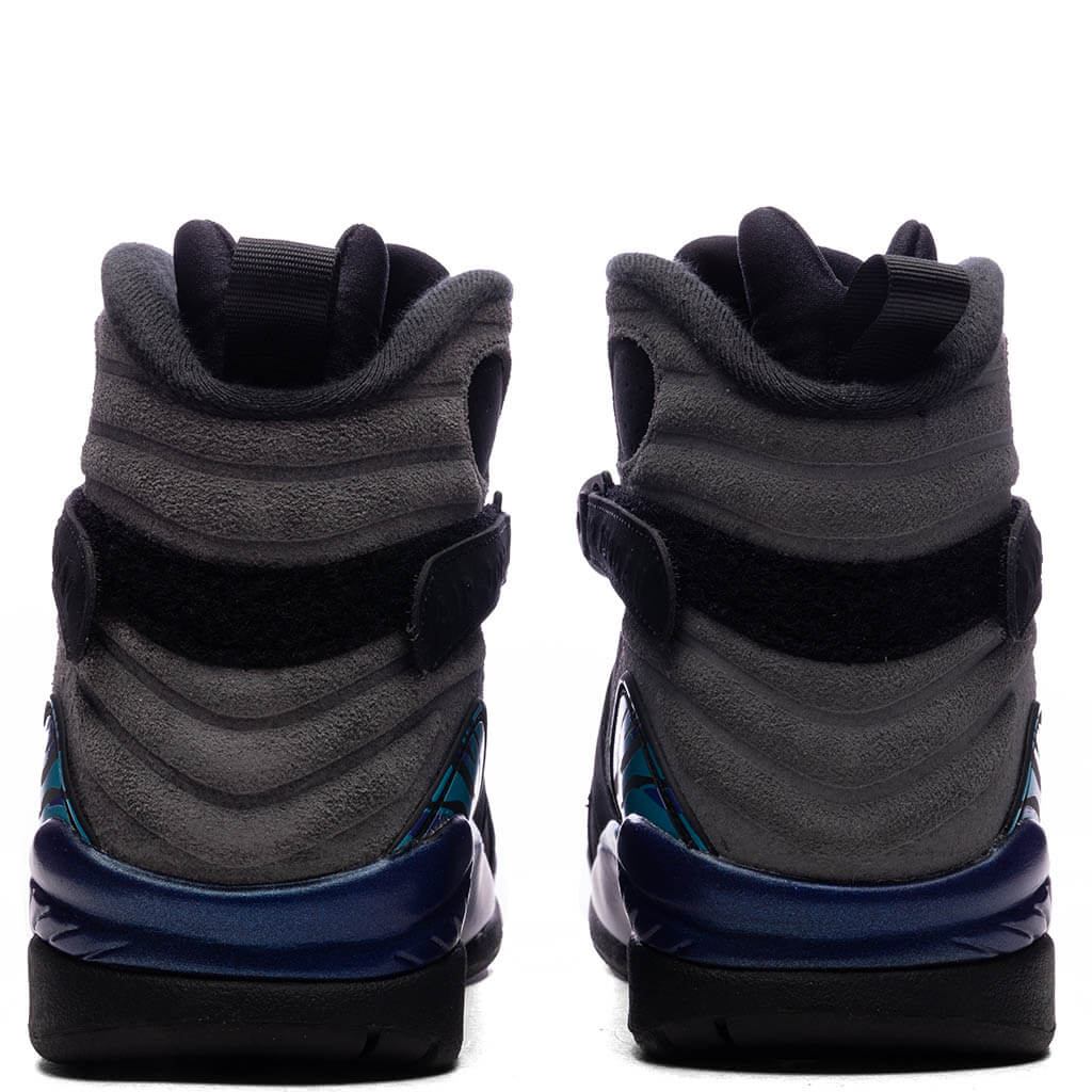 Air Jordan 8 Retro 'Aqua' - Black/Multi Color