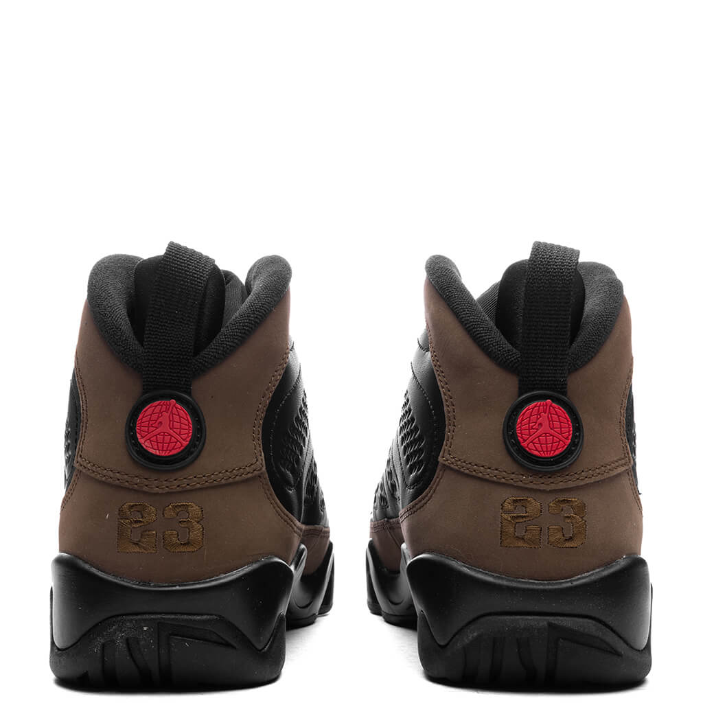 Air Jordan 9 Retro (GS) - Black/True Red/Light Olive