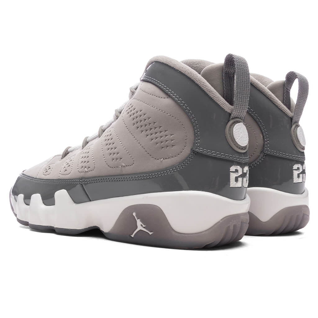 Air Jordan 9 Retro 'Cool Grey' (GS) - Medium Grey/Cool Grey/White