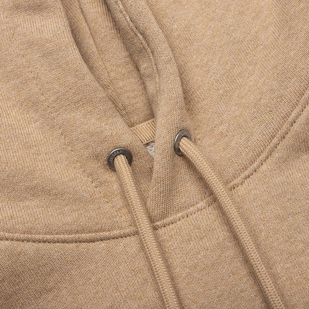 Flight Fleece Pullover Hoodie - Hemp/Heather/Sail