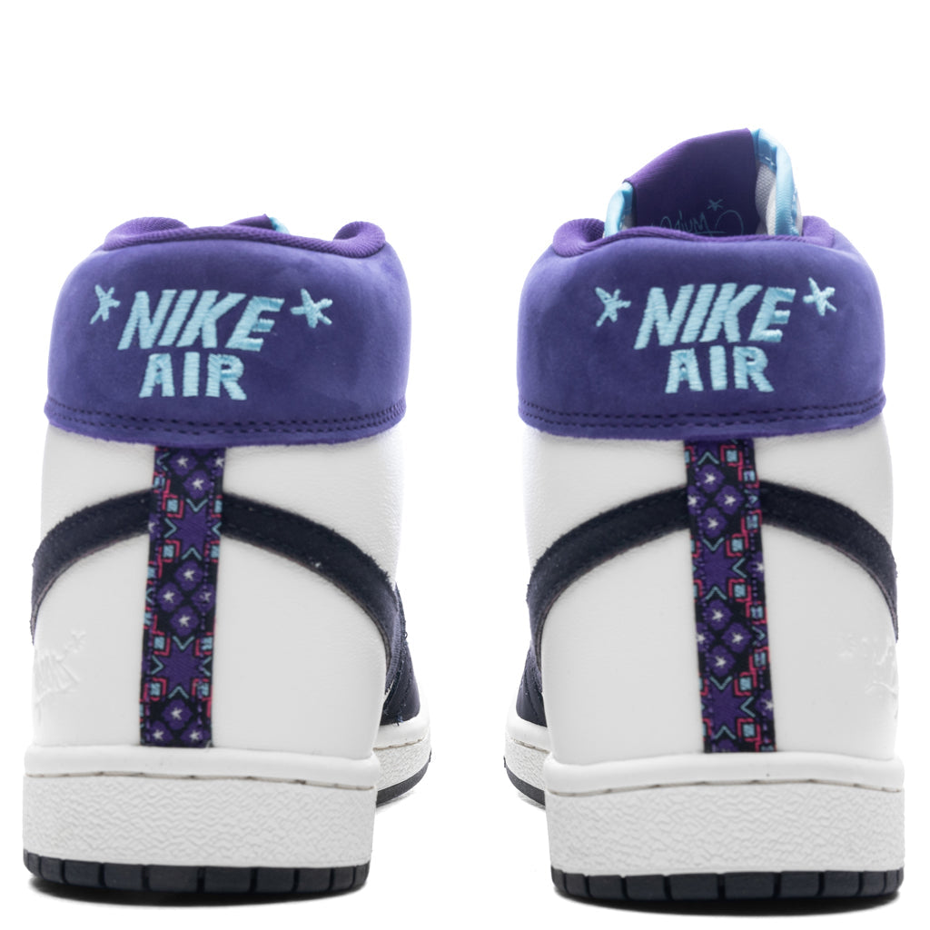 Women's Opium Paris x Jordan Air Ship 'Hornets' - Sail/Blue Chill/Black