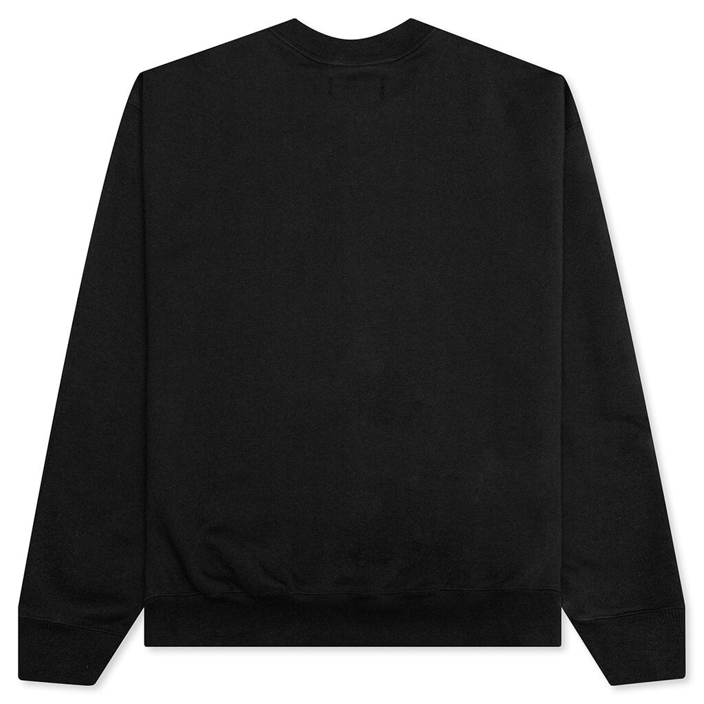 Air Jordan Women's Crew Sweatshirt - Black/Gym Red