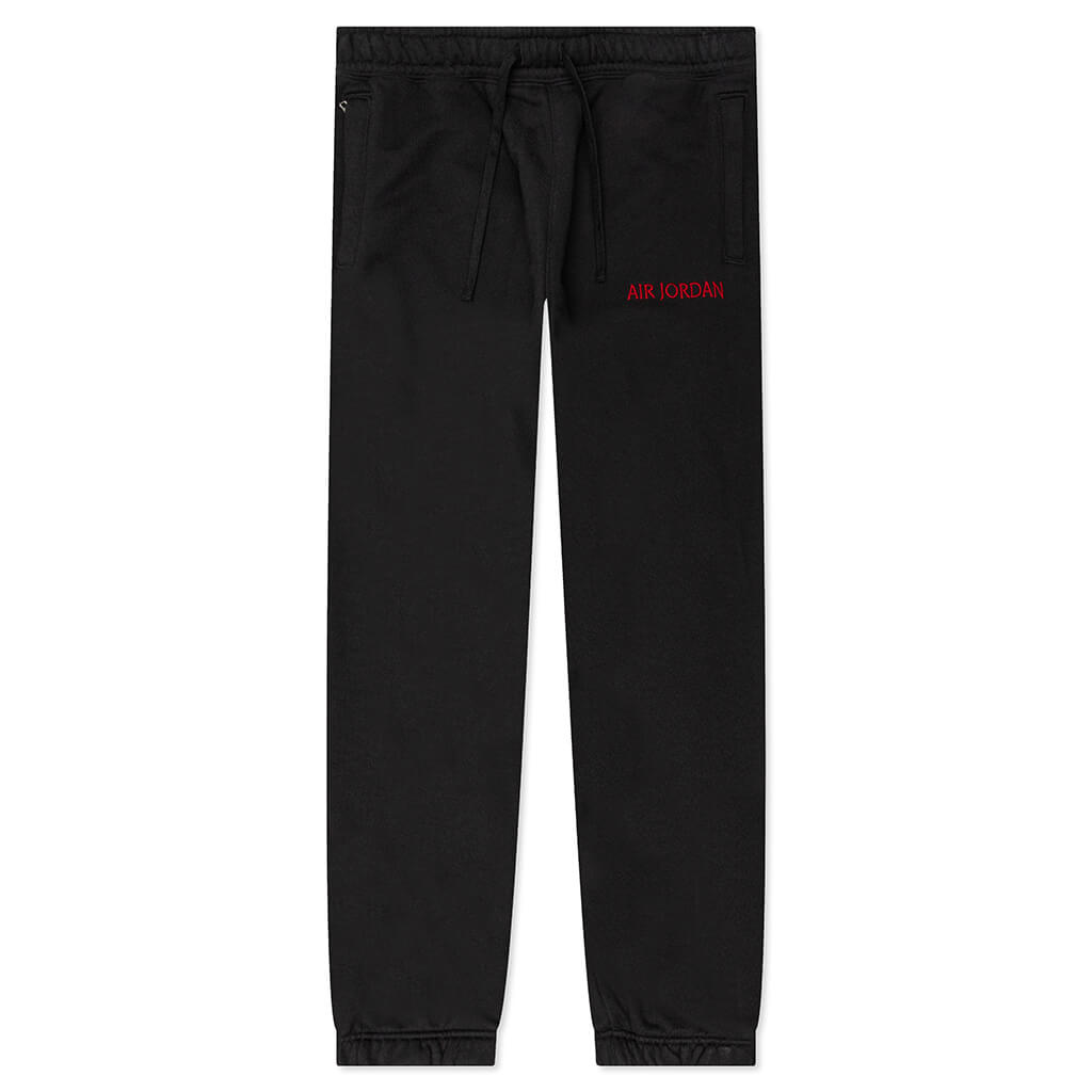 Air Jordan Women's Wordmark Sweatpants - Black/Gym Red