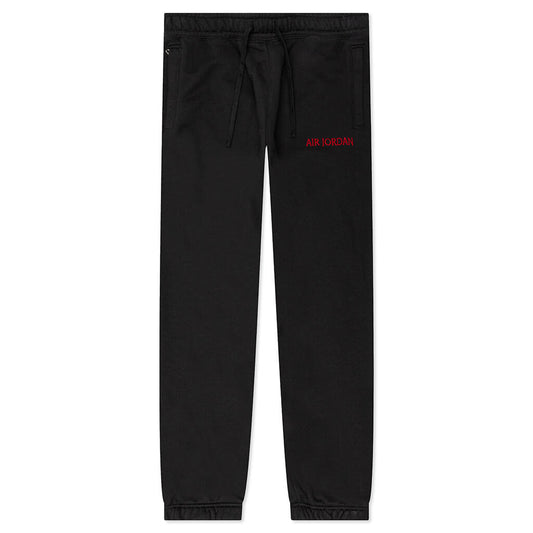 Air Jordan Women's Wordmark Sweatpants - Black/Gym Red