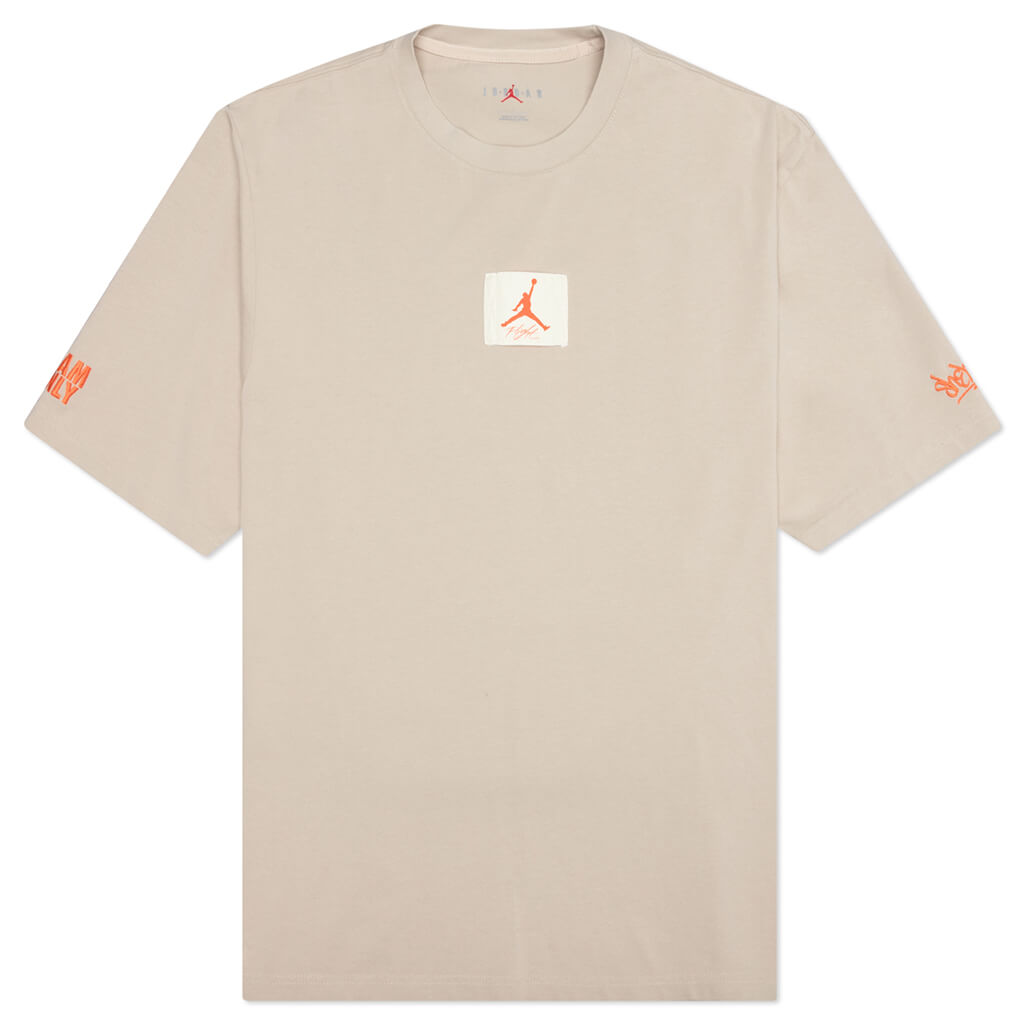 Air Jordan x Shelflife T-Shirt - Rattan/Total Orange
