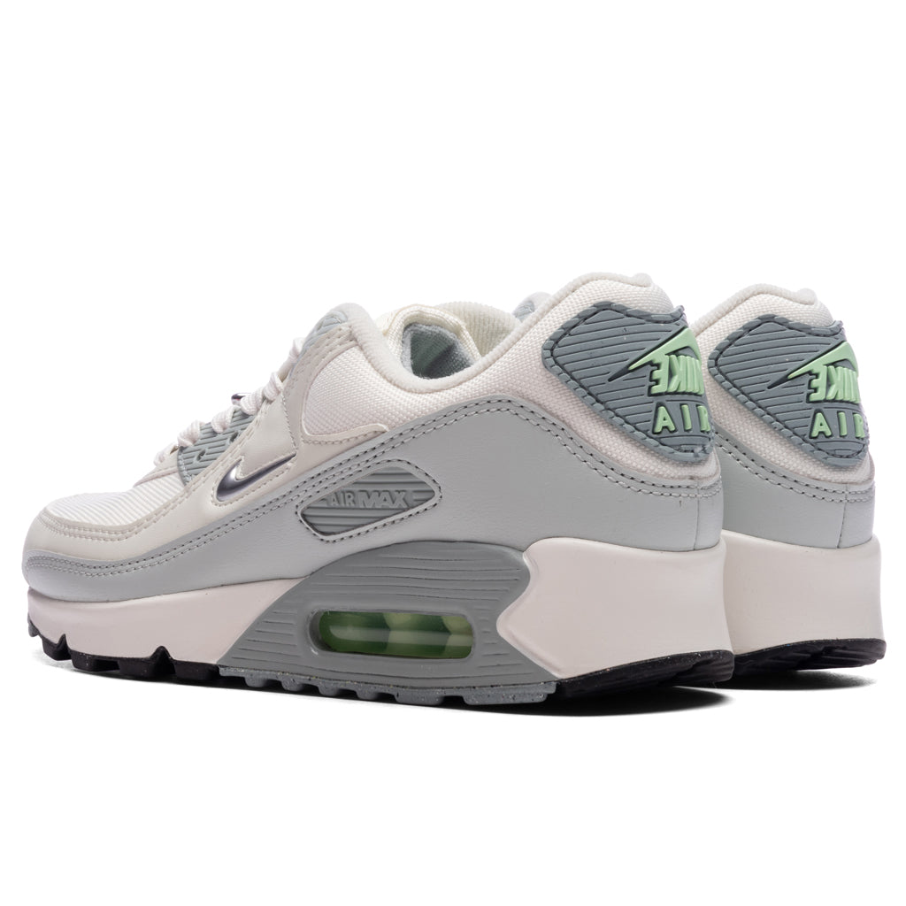 Women's Air Max 90 SE - Sail/Metallic Silver/Sea Glass