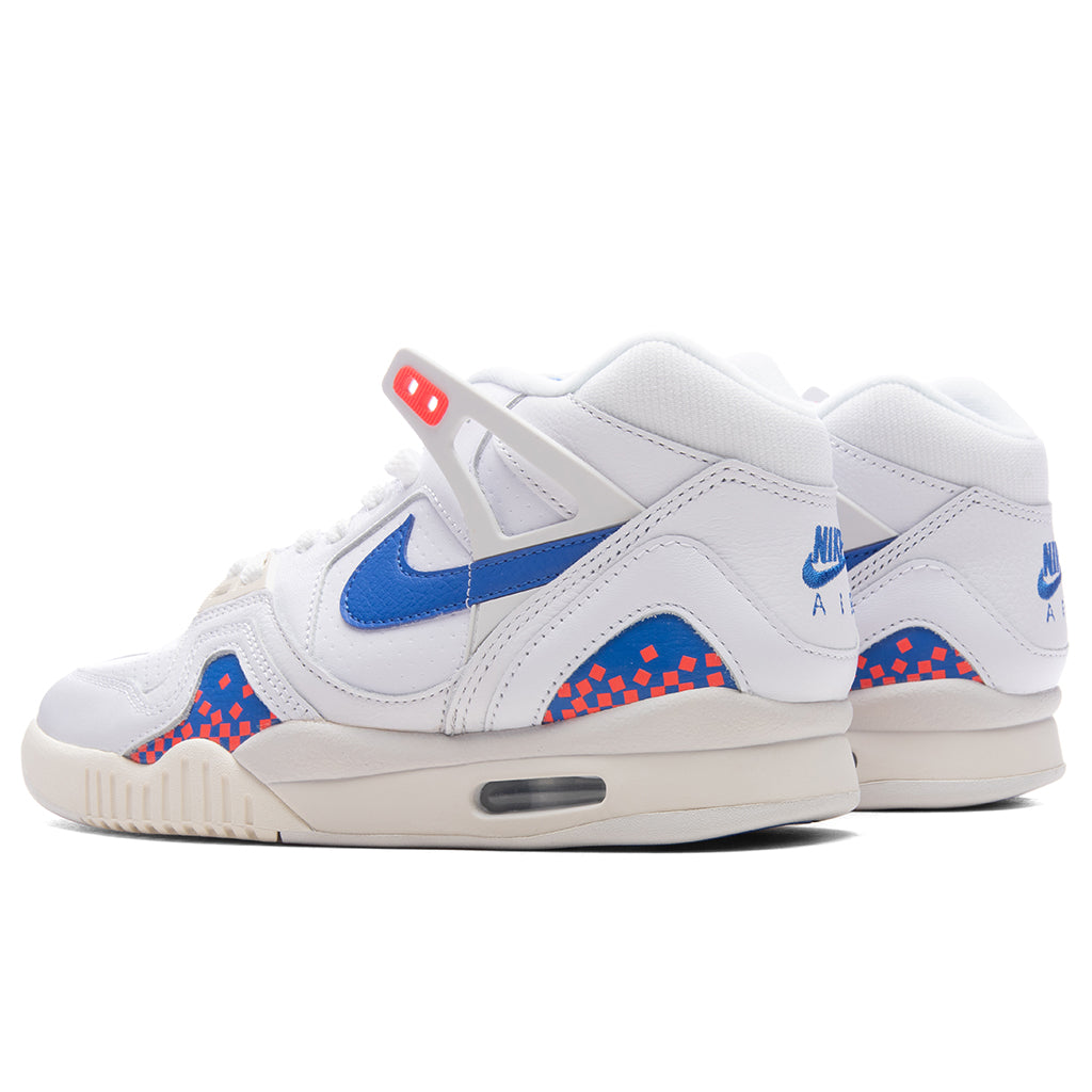 Air Tech Challenge 2 'Pixel Court' - White/Royal Blue/Laser Crimson