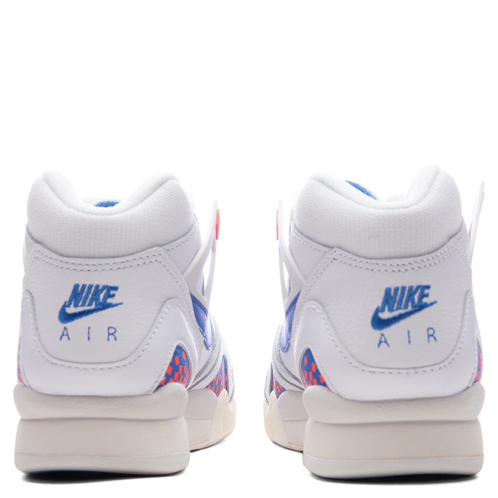 Air Tech Challenge 2 'Pixel Court' - White/Royal Blue/Laser Crimson