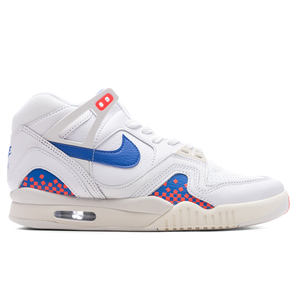 Air Tech Challenge 2 'Pixel Court' - White/Royal Blue/Laser Crimson