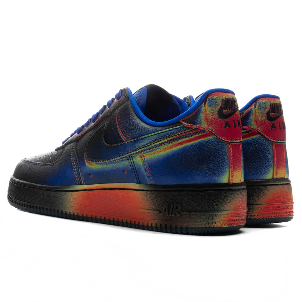 Air Force 1 Low Retro 'Heat Map' - Black/Racer Blue/Volt Ice/Bright Crimson