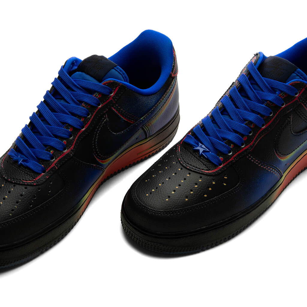 Air Force 1 Low Retro 'Heat Map' - Black/Racer Blue/Volt Ice/Bright Crimson