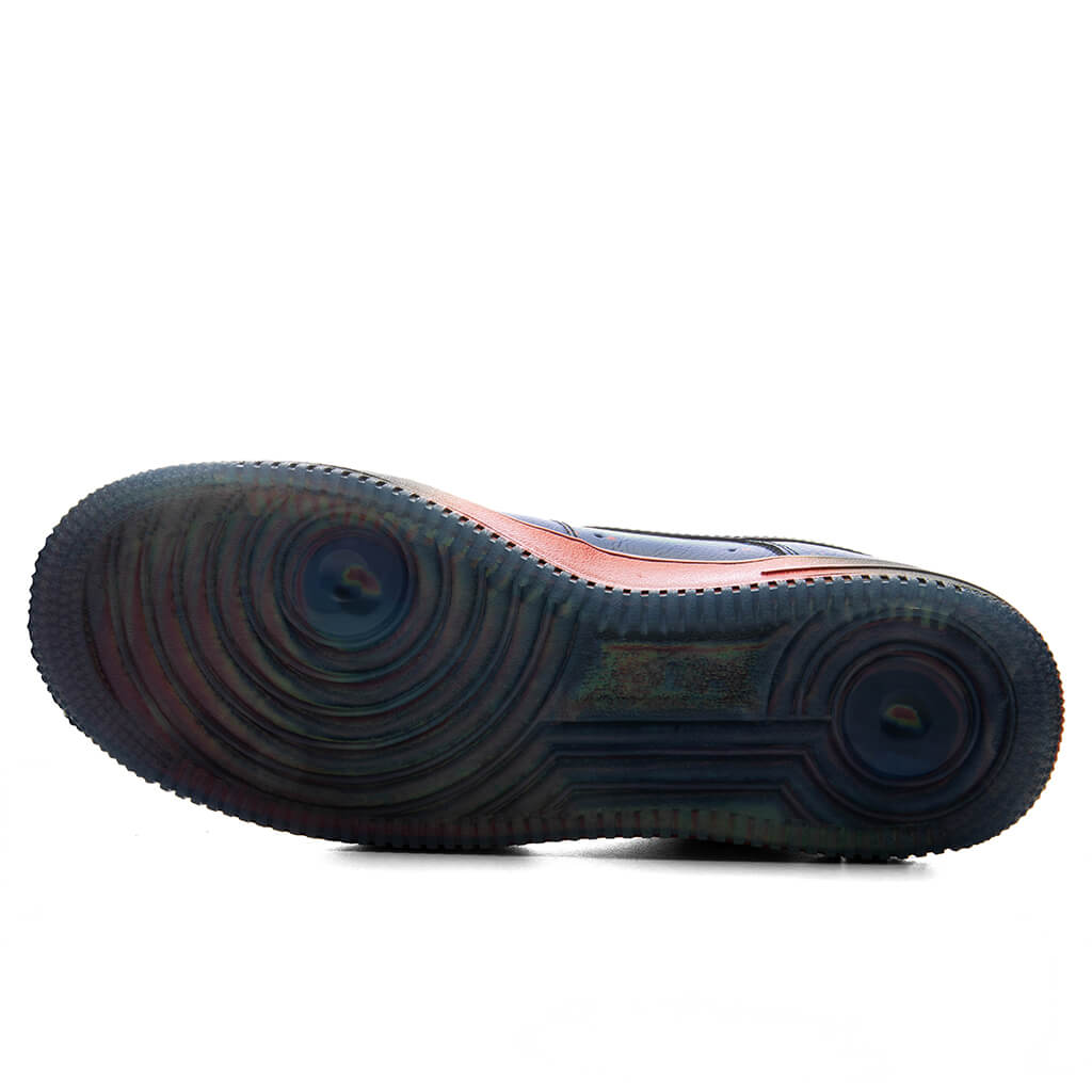 Air Force 1 Low Retro 'Heat Map' - Black/Racer Blue/Volt Ice/Bright Crimson