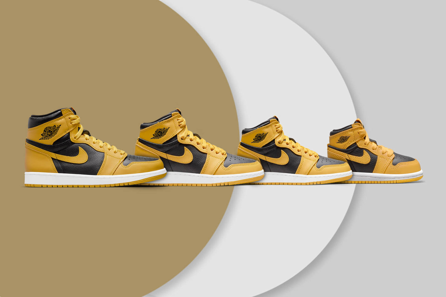 Air Jordan 1 Retro High OG 'Pollen' (PS) - Yellow/Black