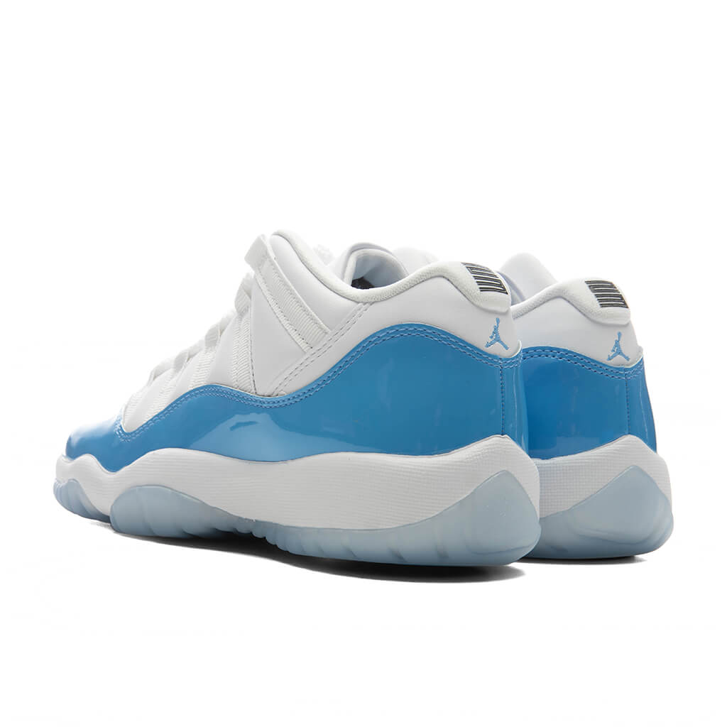 Air Jordan 11 Retro Low 'University Blue' (GS) - White/University Blue/Black