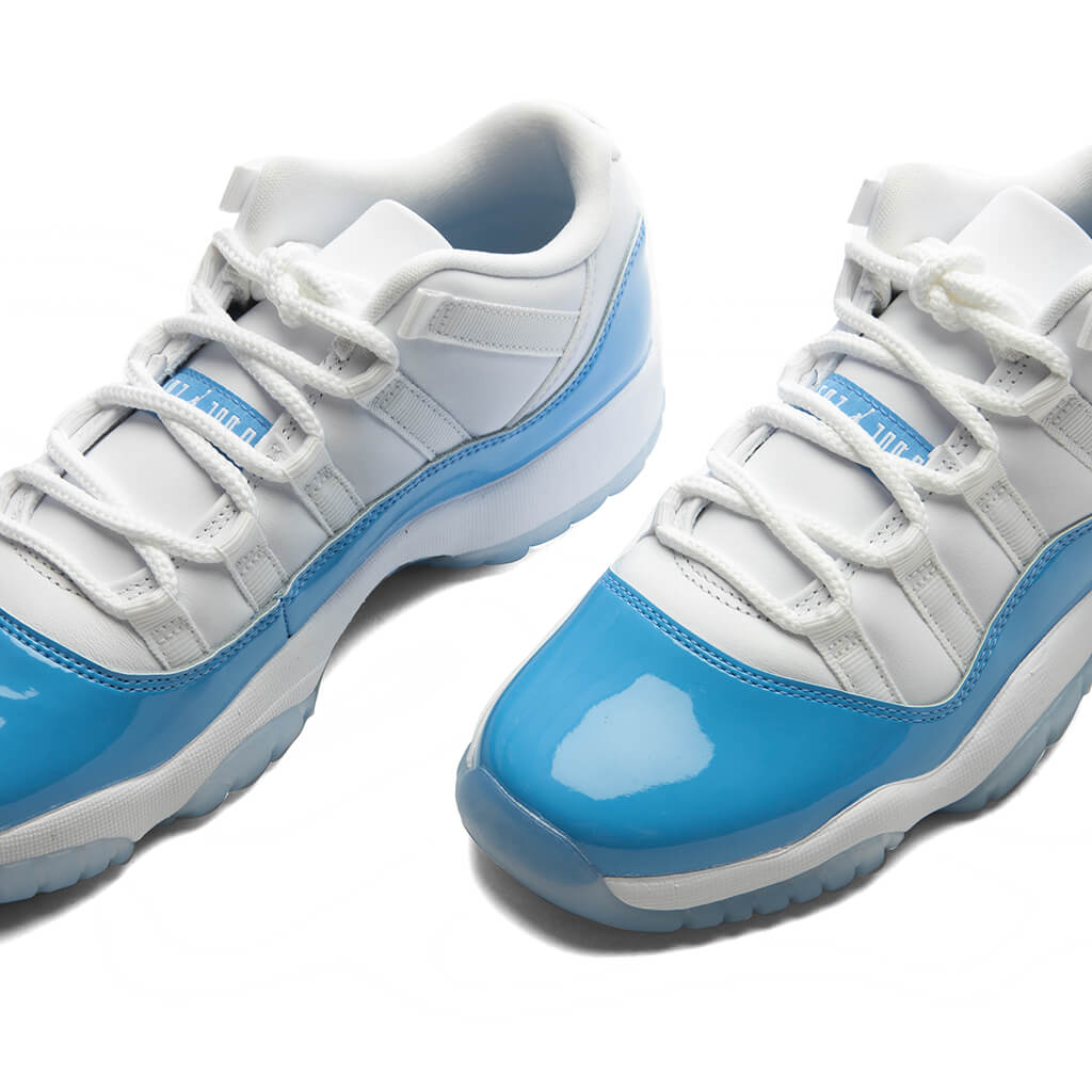 Air Jordan 11 Retro Low 'University Blue' (GS) - White/University Blue/Black