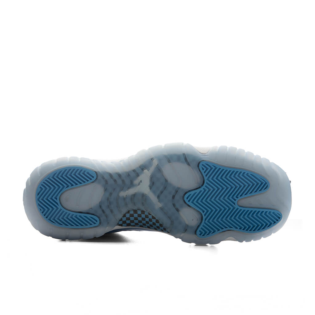 Air Jordan 11 Retro Low 'University Blue' (GS) - White/University Blue/Black