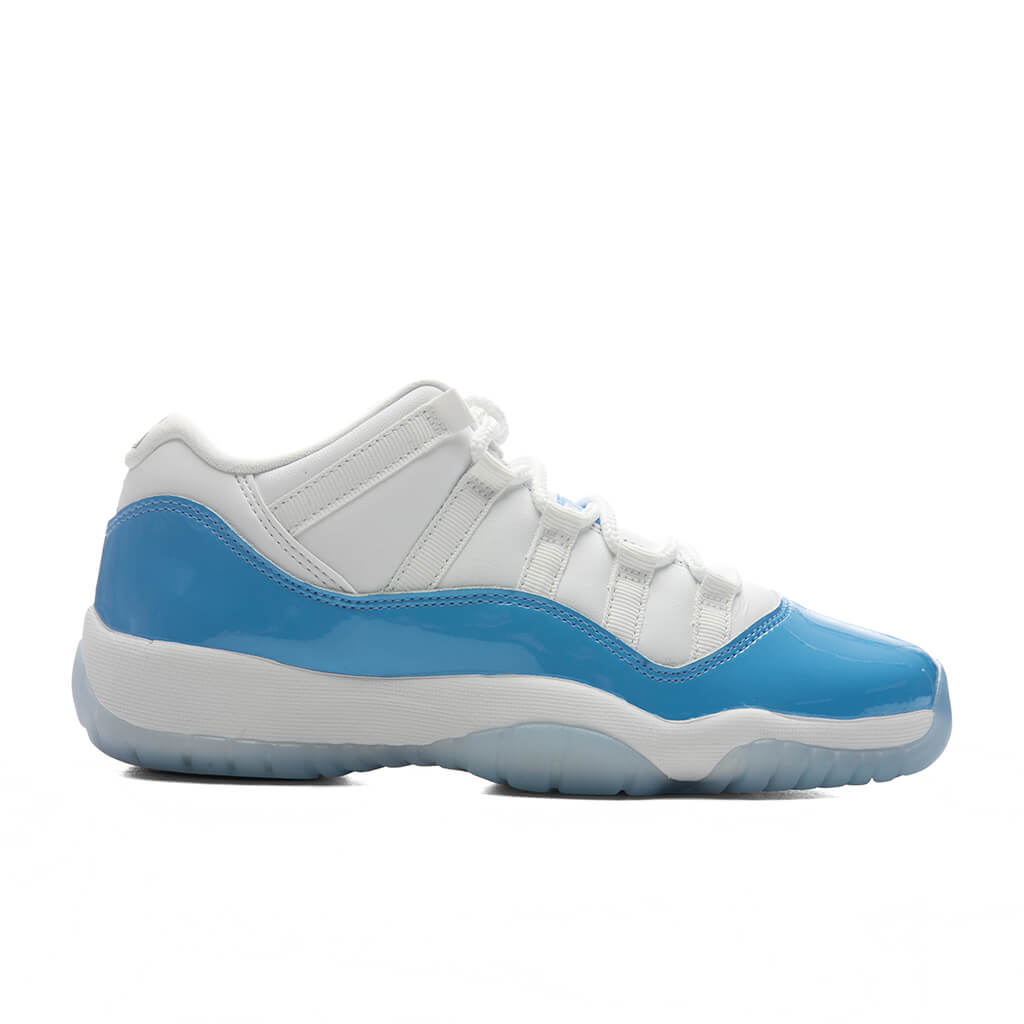 Air Jordan 11 Retro Low 'University Blue' (GS) - White/University Blue/Black