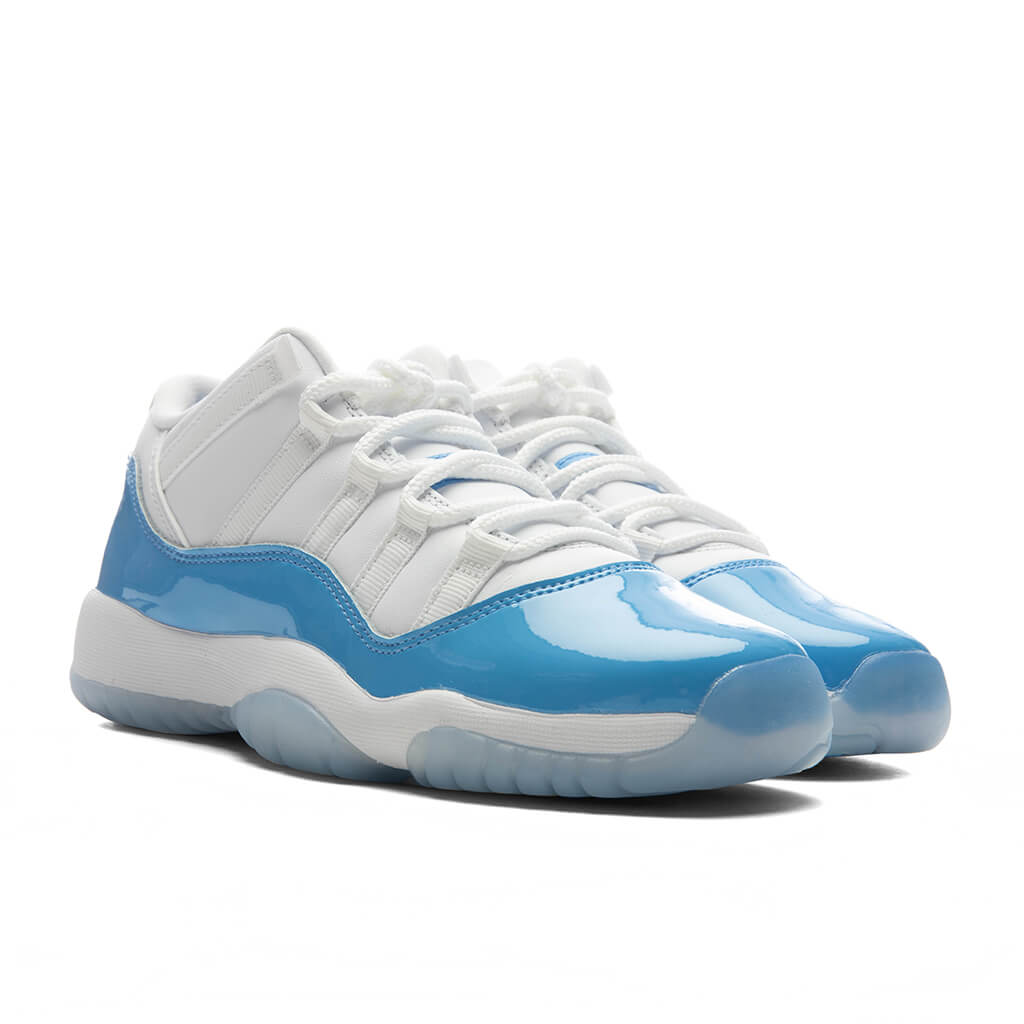 Air Jordan 11 Retro Low 'University Blue' (GS) - White/University Blue/Black