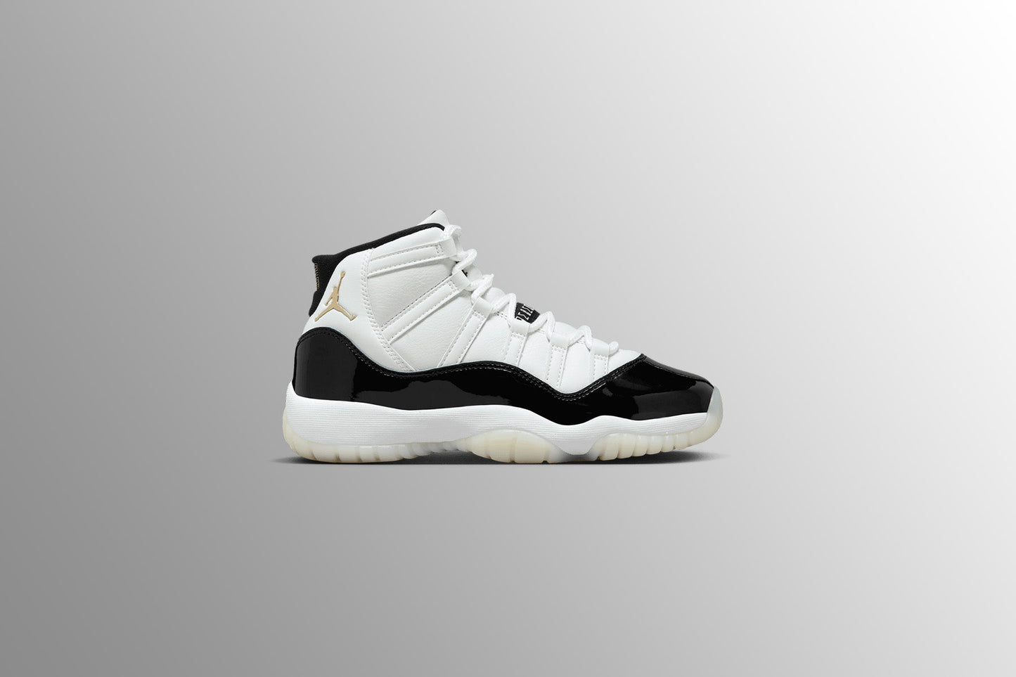 Air Jordan 11 Retro (GS) 'Gratitude/Defining Moments' - White/Metallic Gold/Black