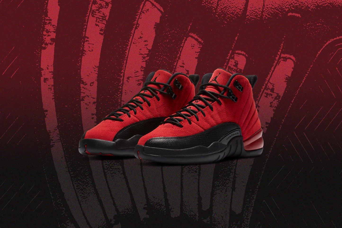 Air Jordan 12 Retro (GS) - Varsity Red/Black