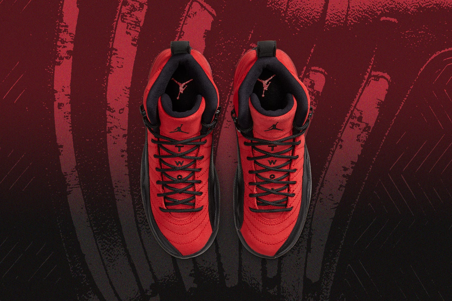 Air Jordan 12 Retro (GS) - Varsity Red/Black