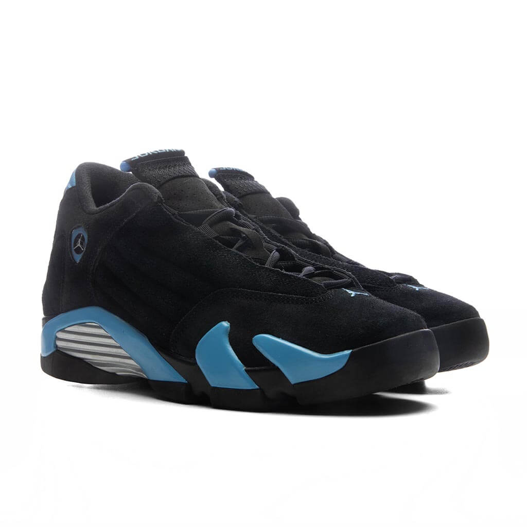 Air Jordan 14 Retro 'University Blue' (GS) - Black/White/University Blue