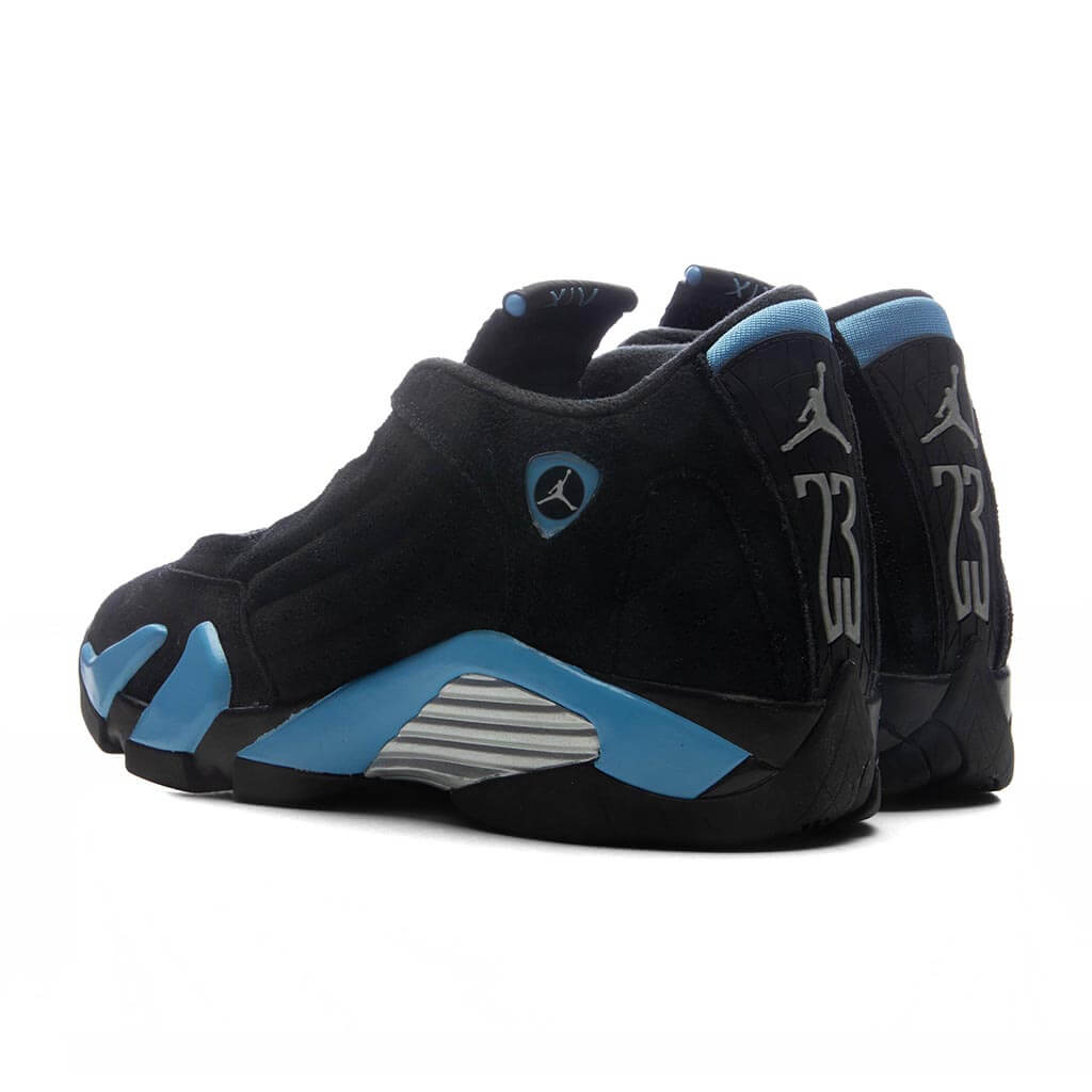 Air Jordan 14 Retro 'University Blue' (GS) - Black/White/University Blue