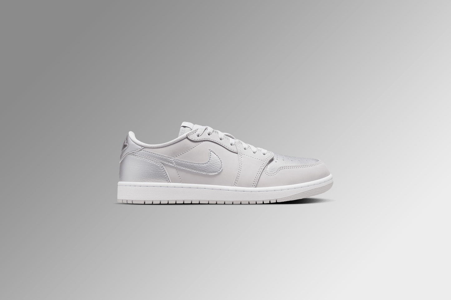 Air Jordan 1 Low OG 'Metallic Silver' - Neutral Grey/Metallic Silver/White