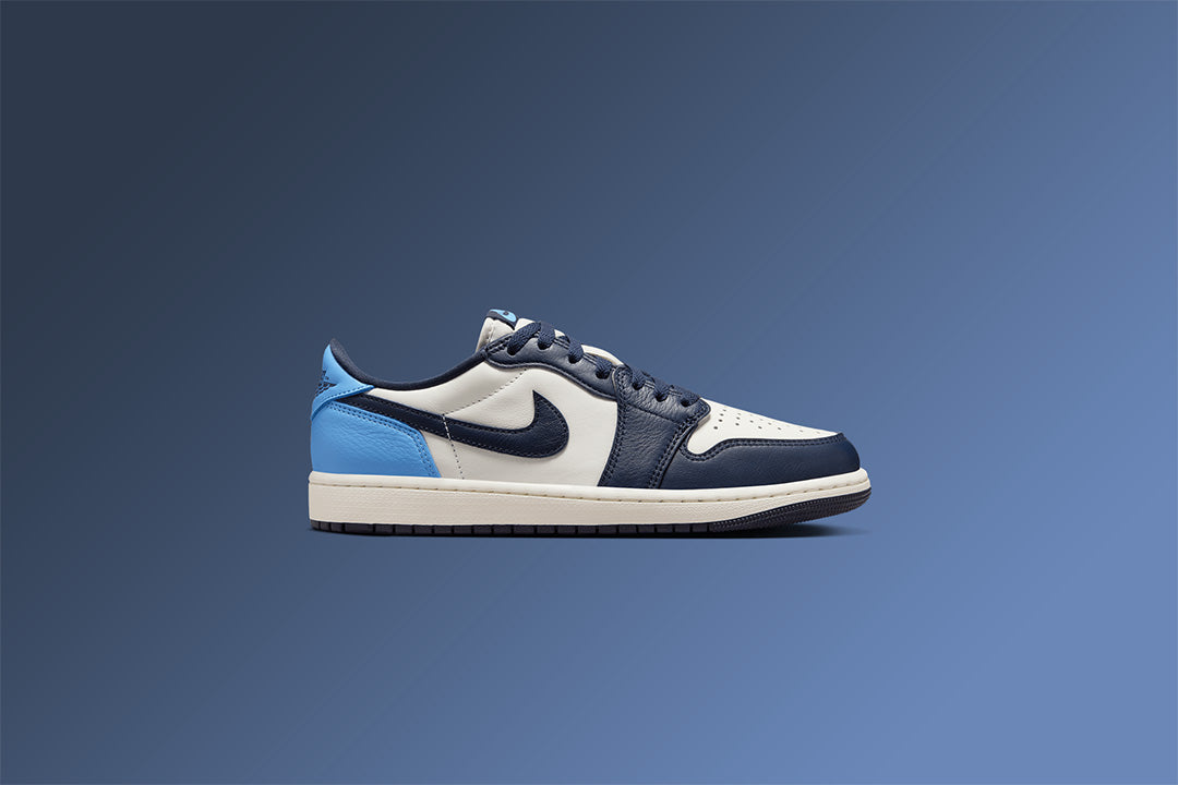 Air Jordan 1 Low OG 'Obsidian' - Obsidian/University Blue/Sail
