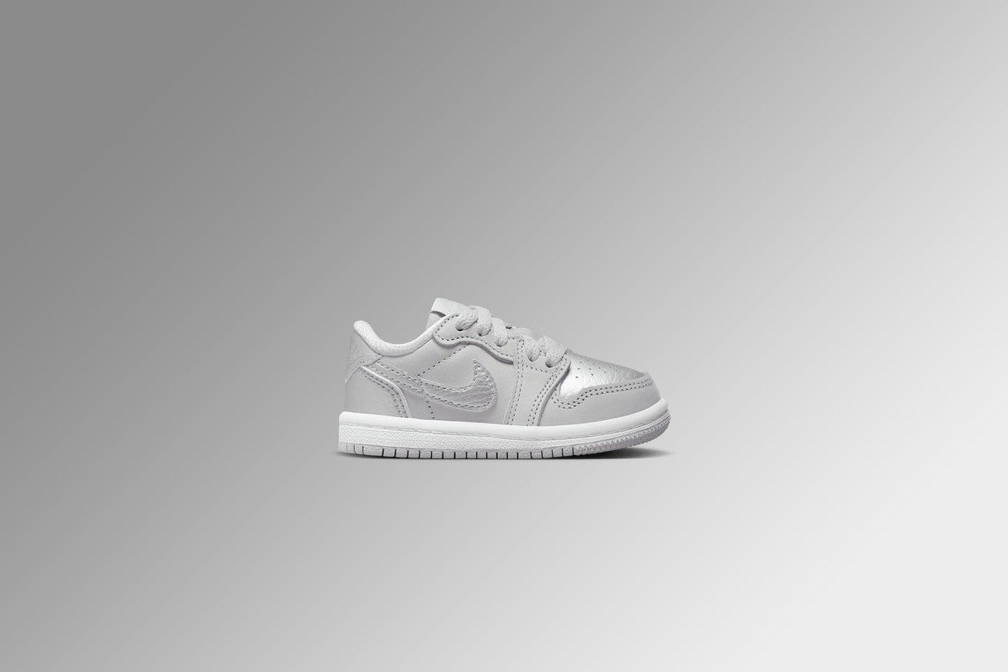 Air Jordan 1 Low OG 'Metallic Silver' (TD) - Neutral Grey/Metallic Silver/White