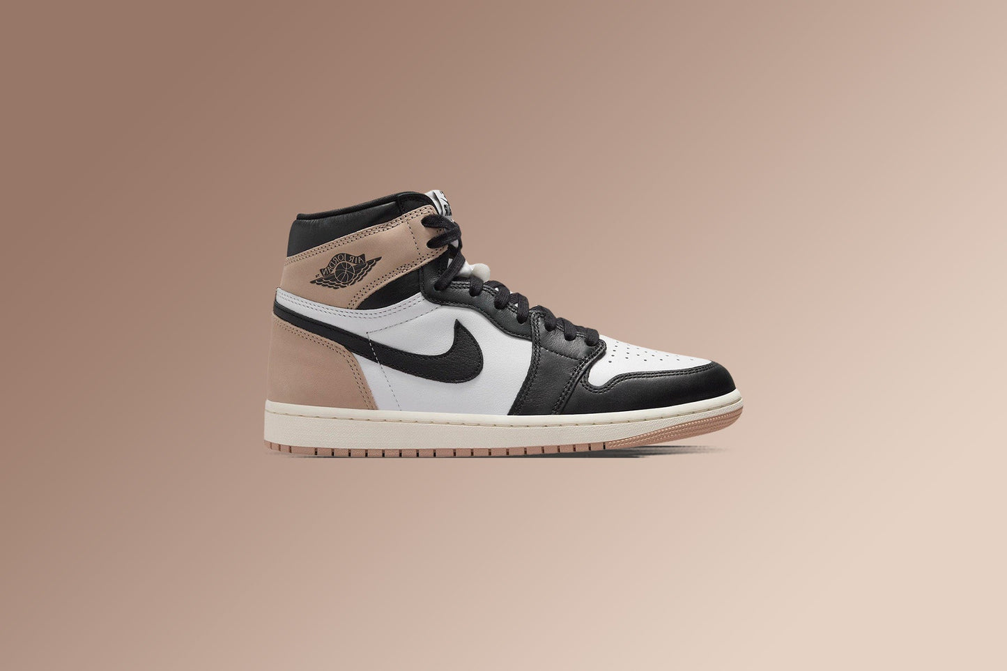Women's Air Jordan 1 Retro High OG 'Latte' - Black/Legend Brown/White