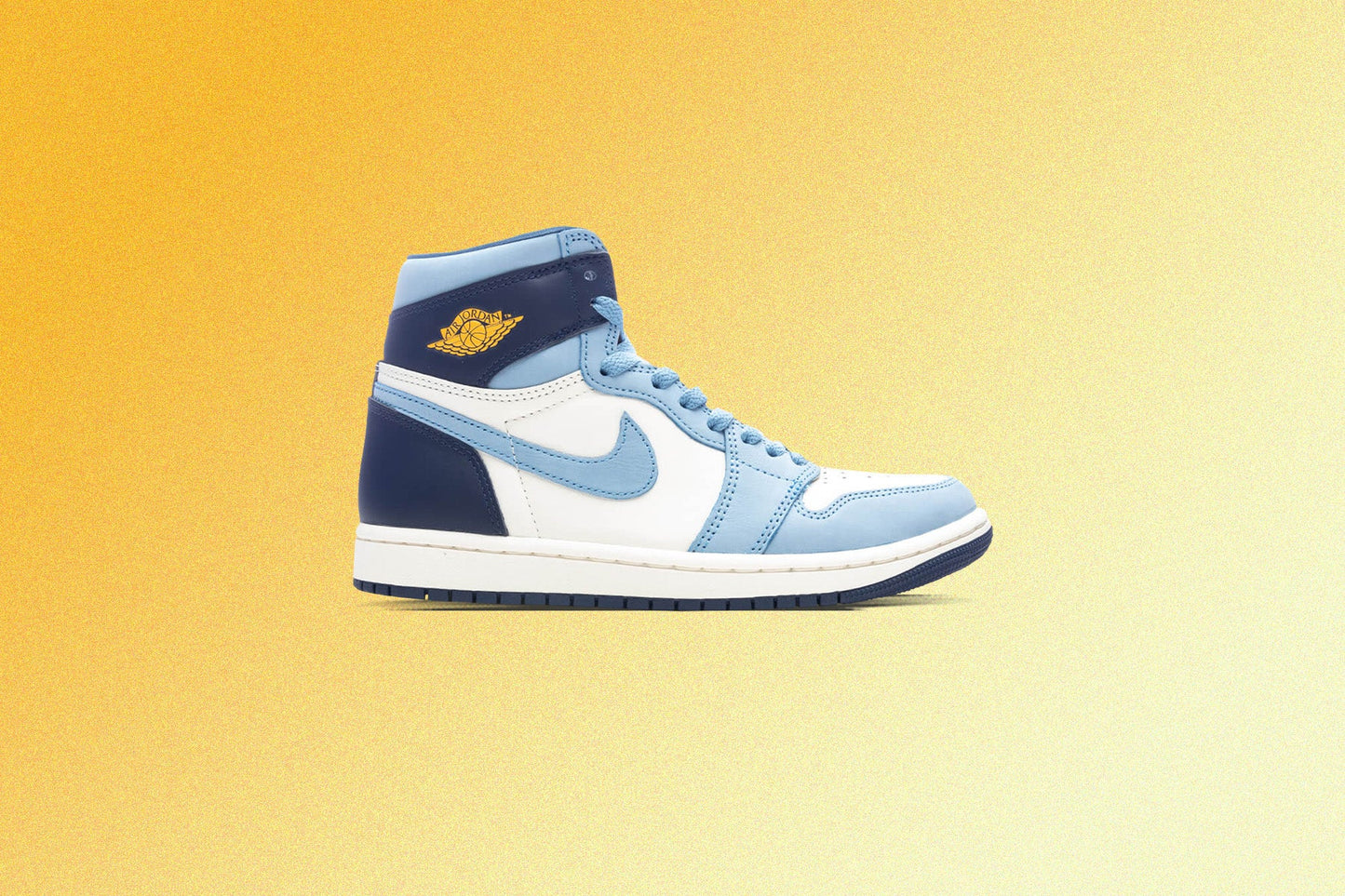 Women's Air Jordan 1 Retro High OG 'First in Flight' - University Blue/University Gold/Sail