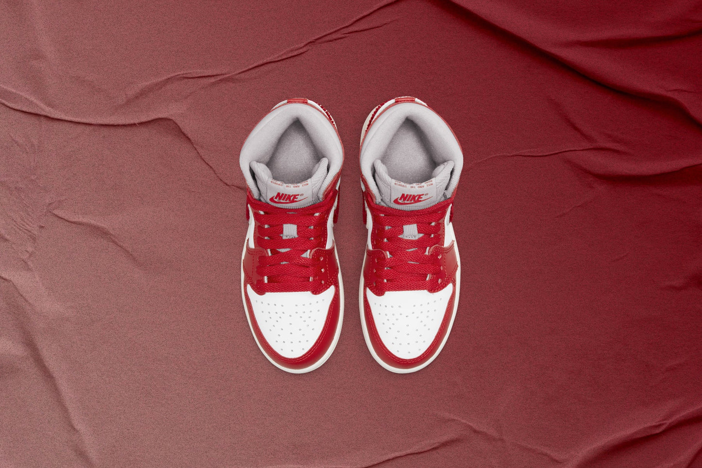 Air Jordan 1 Retro High OG (PS) - Light Iron Ore/Varsity Red/Sail