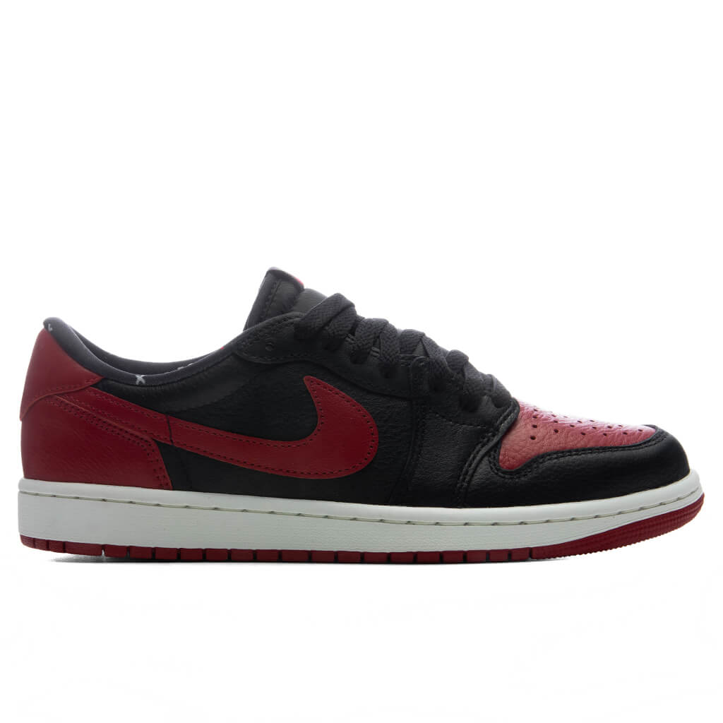 Air Jordan 1 Retro Low OG 'Banned' - Black/Varsity Red/Summit White