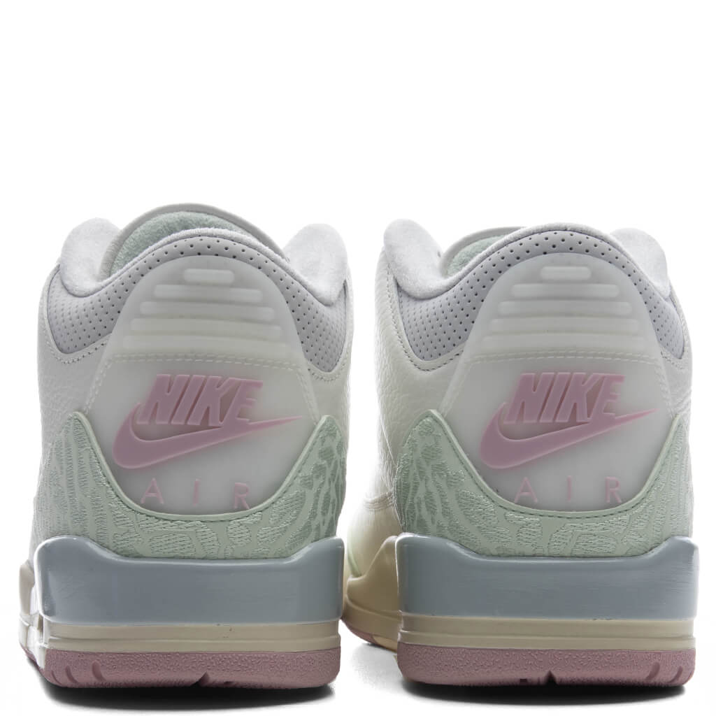 Air Jordan 3 Retro OG 'Spring is in the Air' - Sail/Jade Aura/Aura