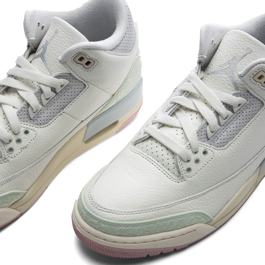Air Jordan 3 Retro OG 'Spring is in the Air' - Sail/Jade Aura/Aura