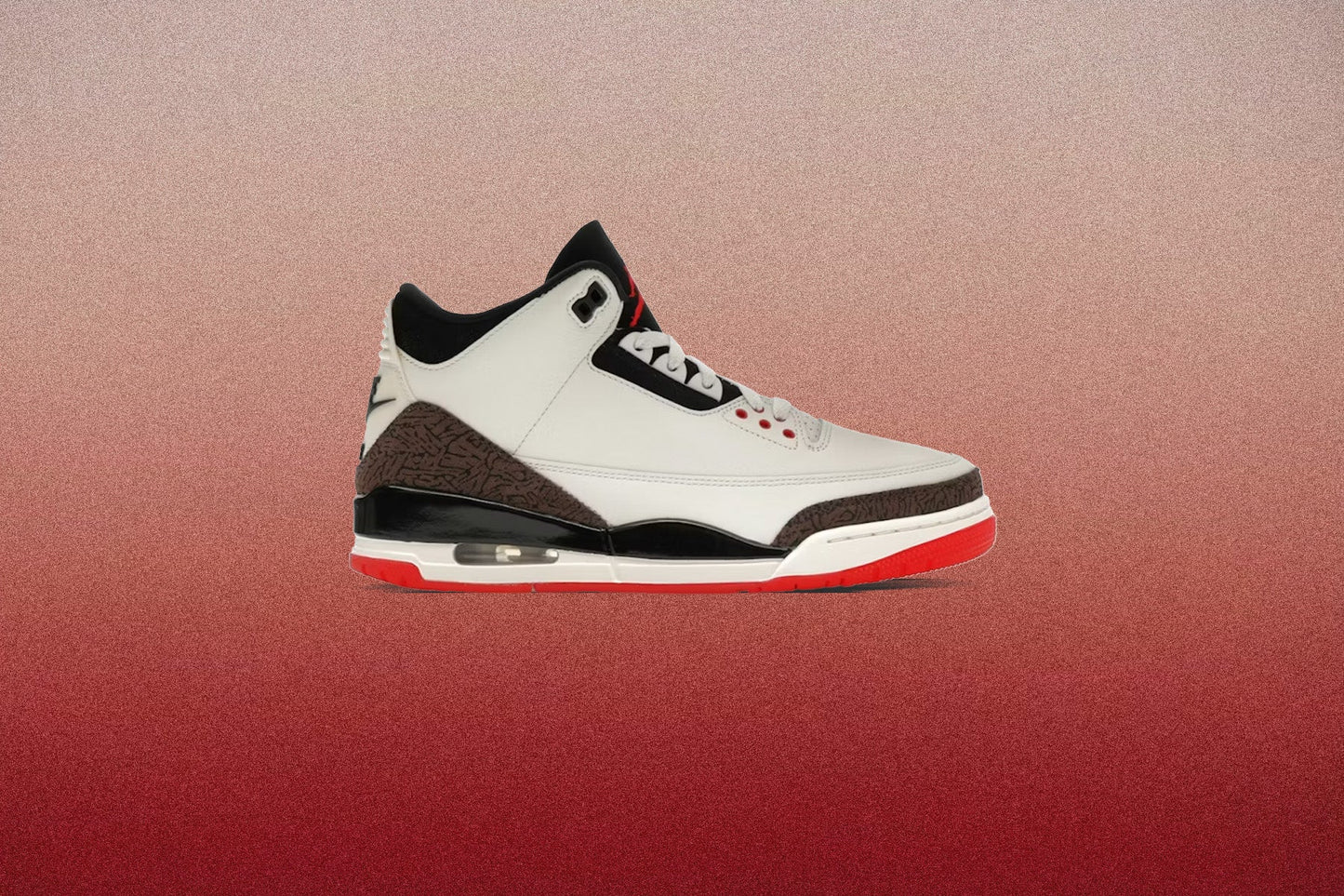 Air Jordan 3 Retro OG 'World's Best Dad' - Sail/Black/University Red/Pale Ivory