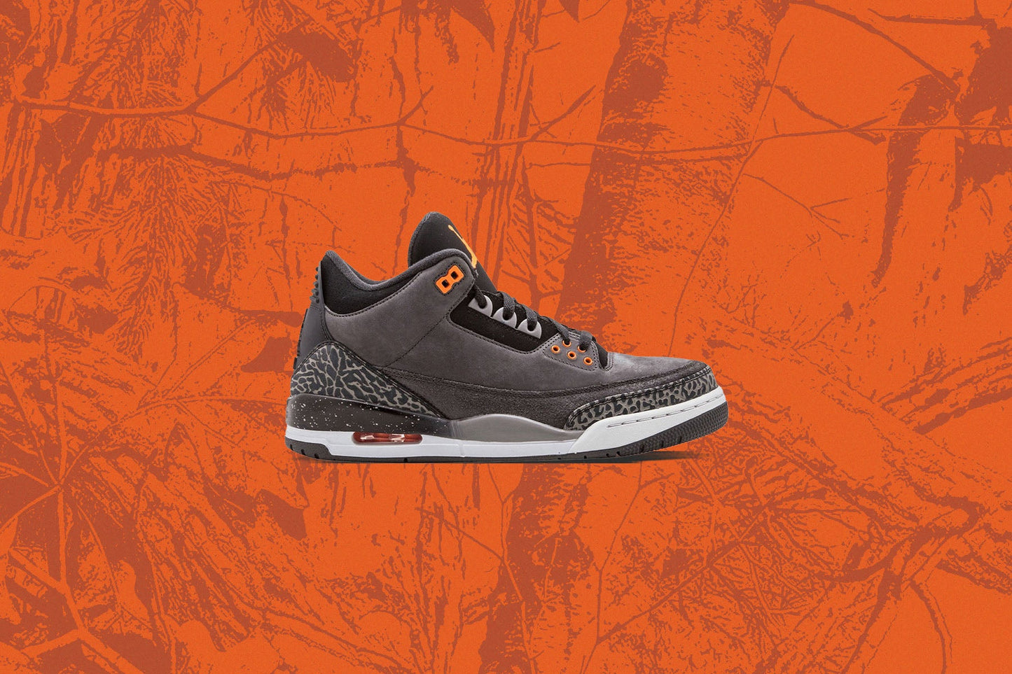 Air Jordan 3 Retro (GS) 'Fear' - Night Stadium/Total Orange/Black