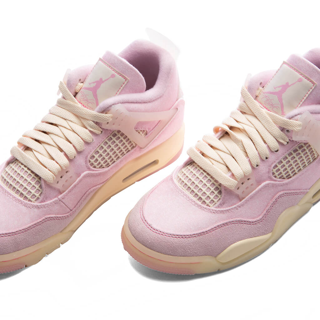 Women's Air Jordan 4 Retro 'Iced Carmine' - Iced Carmine/Coconut Milk