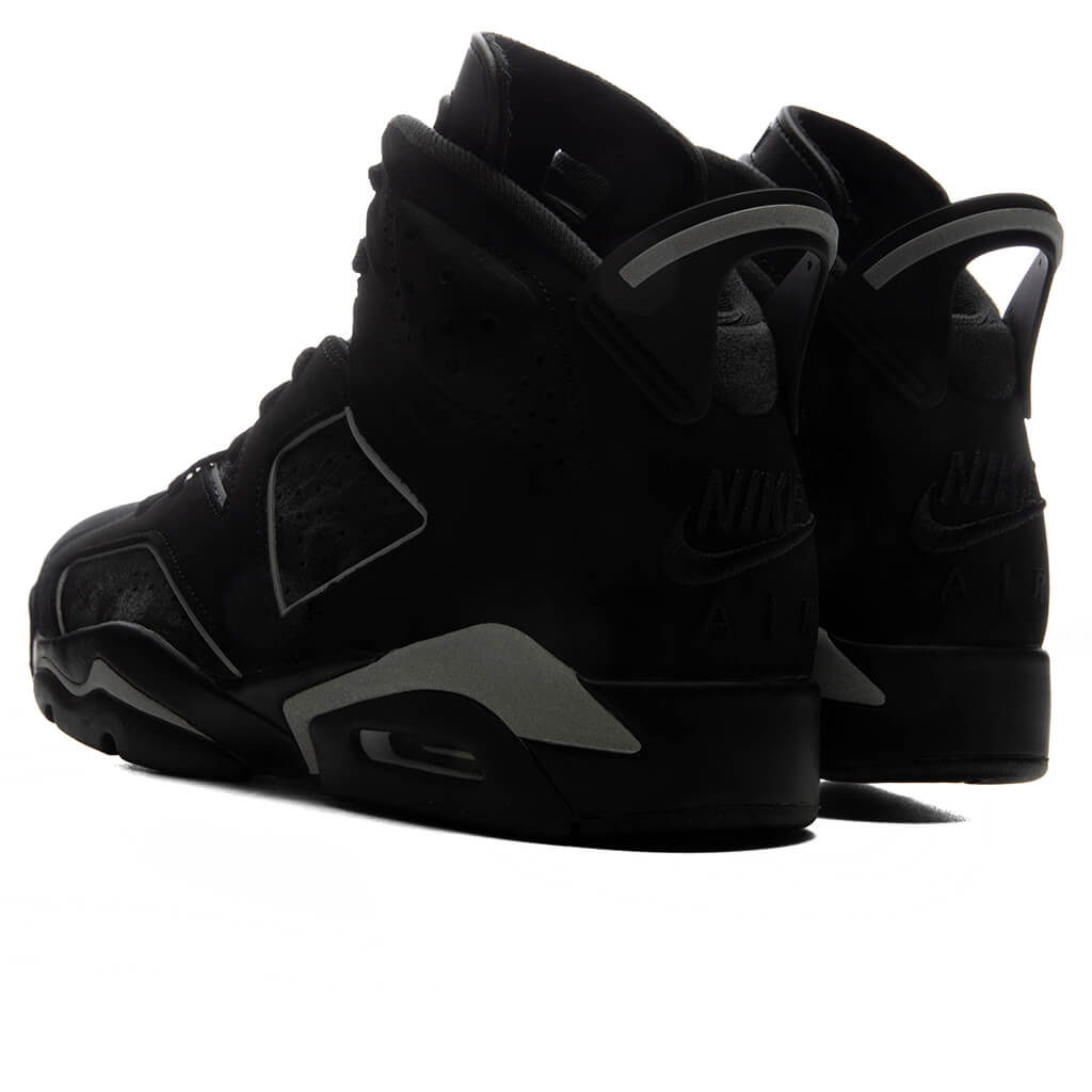 Air Jordan 6 Retro 'Cap and Gown' - Black/Reflect Silver/Black