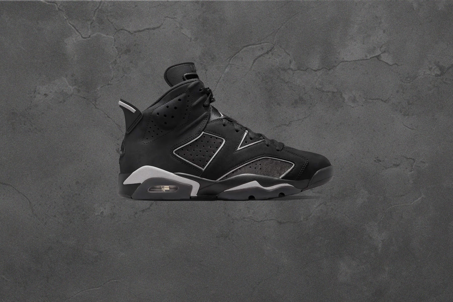 Air Jordan 6 Retro 'Cap and Gown' - Black/Reflect Silver/Black