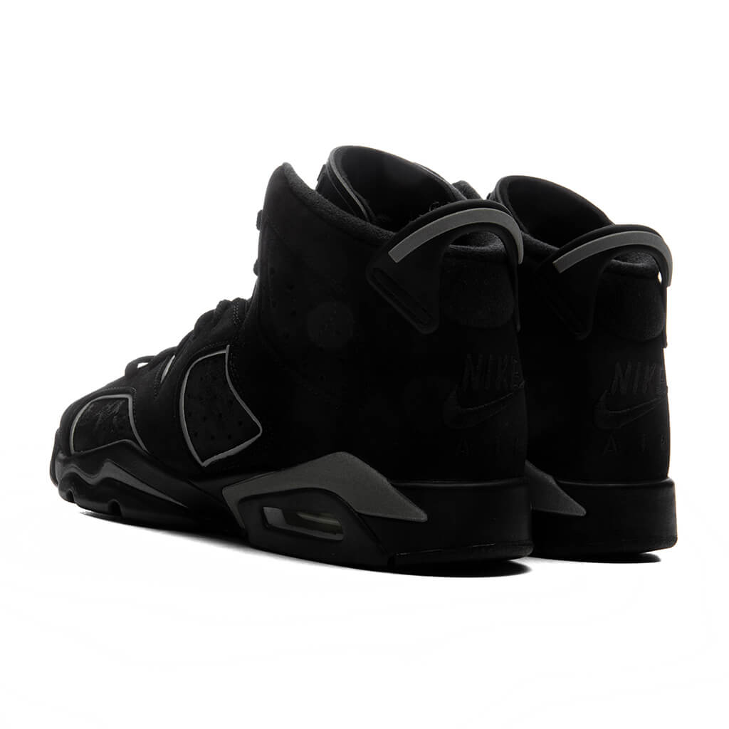 Air Jordan 6 Retro 'Cap and Gown' (GS) - Black/Reflect Silver/Black