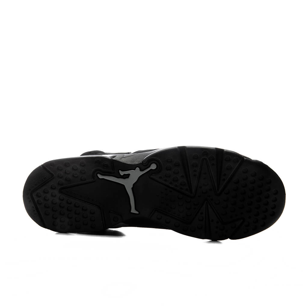 Air Jordan 6 Retro 'Cap and Gown' (GS) - Black/Reflect Silver/Black