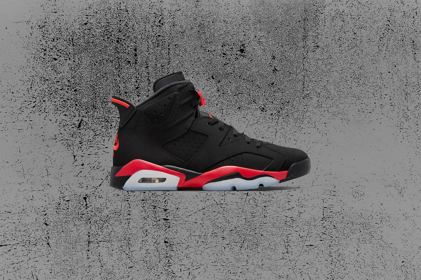 Air Jordan 6 Retro 'Infrared Salesman' - Black/Light Crimson